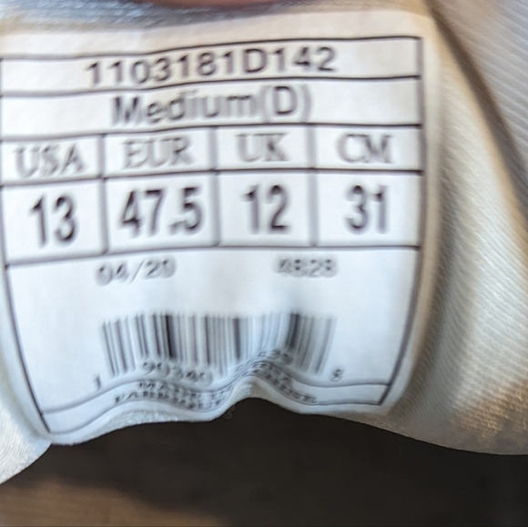 Brooks Addiction Walker 2 Triple White 1103181D142 Men's sz 13. 128.1pm - Picture 11 of 11